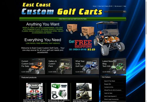 East Coast Custom Golf Carts capture - 2025-04-16 10:23:14