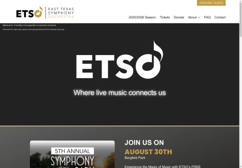 East Texas Symphony Orchestra capture - 2025-04-16 10:41:08