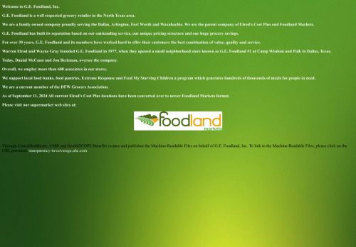 Elrod's Cost Plus Supermarkets capture - 2025-04-16 11:00:42