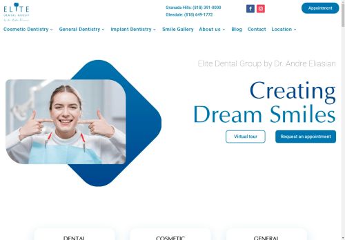 Elite Dental Group capture - 2025-04-16 11:16:00