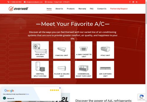 Everwell Air Conditioners capture - 2025-04-16 11:51:15