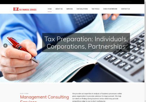 EZ Tax Financial Services capture - 2025-04-16 11:54:29