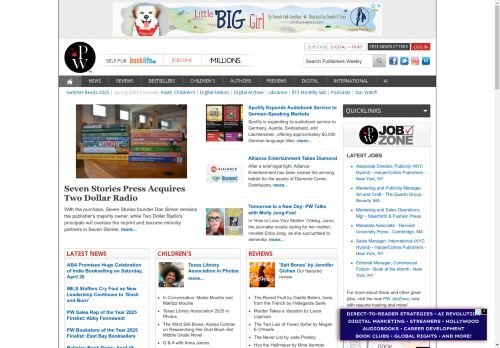 Publishers Weekly capture - 2025-04-16 12:49:08