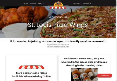 St. Louis Pizza & Wings capture - 2025-04-16 13:04:28
