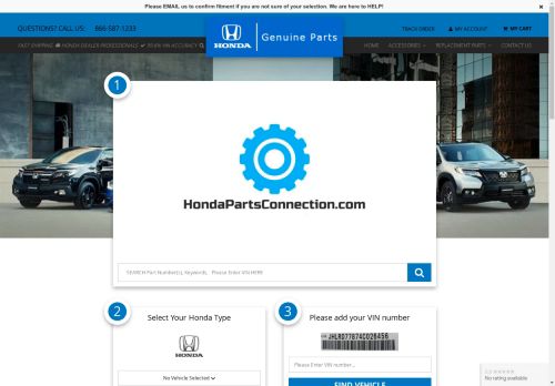 Honda Parts Connection capture - 2025-04-16 13:41:22
