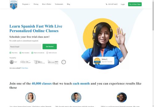 Homeschool Spanish Academy capture - 2025-04-16 14:35:55