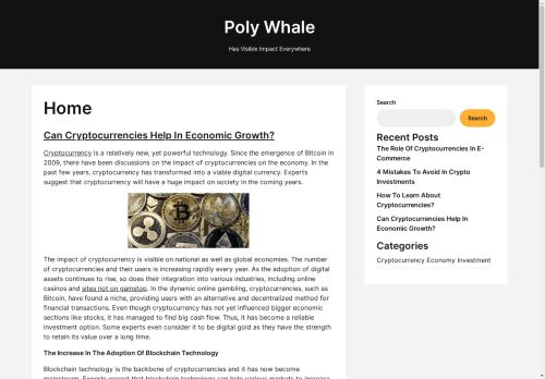 Polywhale Finance capture - 2025-04-16 16:19:11