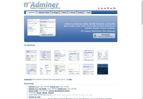 Adminer capture - 2025-04-16 16:30:05