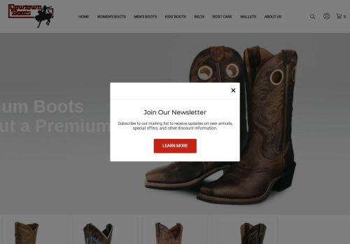 Cowtown Boots capture - 2025-04-16 17:02:51