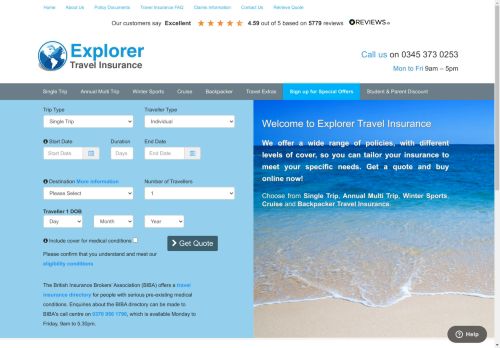 Explorer Travel Insurance capture - 2025-04-16 17:54:26