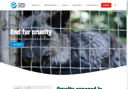 The Humane Society of the United States capture - 2025-04-16 18:44:06