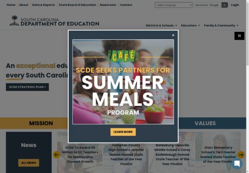 South Carolina Department of Education capture - 2025-04-16 19:06:41