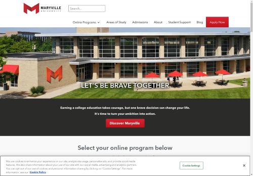 Maryville University Online capture - 2025-04-16 19:07:30