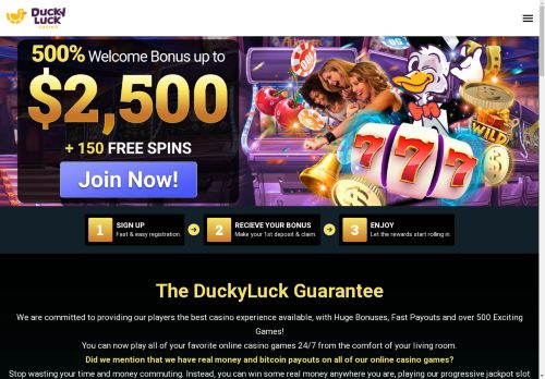 DuckyLuck Casino capture - 2025-04-16 20:05:37