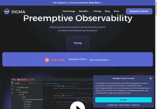 Digma.ai capture - 2025-04-16 20:40:48