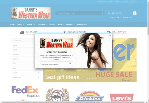 Dannys Western Wear capture - 2025-04-16 20:44:14