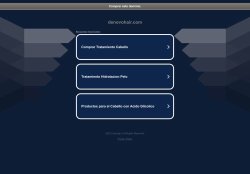 De Novo Hair capture - 2025-04-16 21:09:24