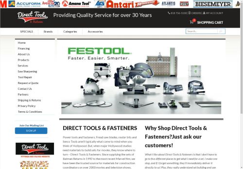 Direct Tools & Fasteners capture - 2025-04-16 22:00:50