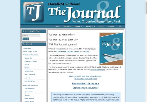 DavidRM Software's The Journal capture - 2025-04-16 22:07:54
