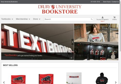 Drury University Bookstore capture - 2025-04-16 23:16:59