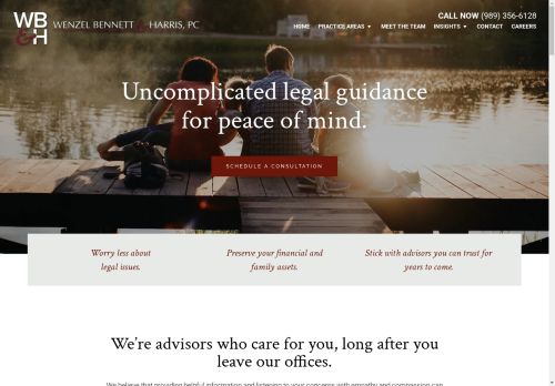 Wenzel Bennett & Harris PC capture - 2025-04-16 23:53:26