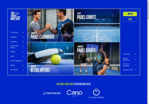 The Padel Directory capture - 2025-04-16 23:55:47
