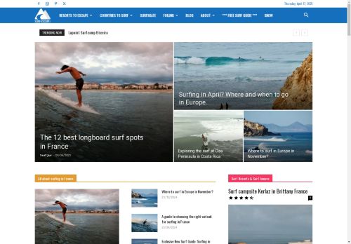 Surf-escape.com capture - 2025-04-16 23:58:25