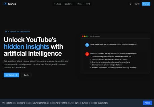 Klarvio.app capture - 2025-04-17 00:11:12