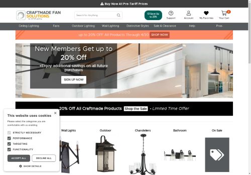 Craftmade Fan Solutions capture - 2025-04-17 00:19:49