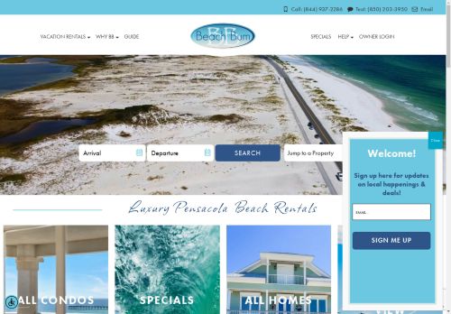 Beach Bum BB Luxury Vacation Rentals capture - 2025-04-17 01:26:24