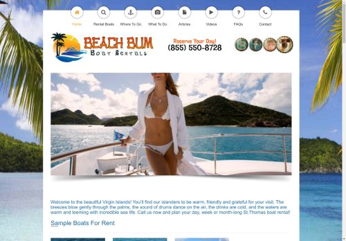 Beach Bum Boat Rentals capture - 2025-04-17 02:07:09