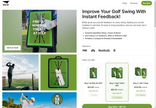 Birdie Golf capture - 2025-04-17 02:15:50