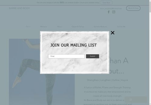 Barre And Body capture - 2025-04-17 02:33:38