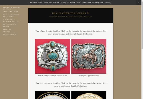 Beal's Cowboy Buckles capture - 2025-04-17 02:41:37