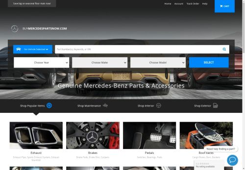 BuyMercedesPartsNow capture - 2025-04-17 02:50:19