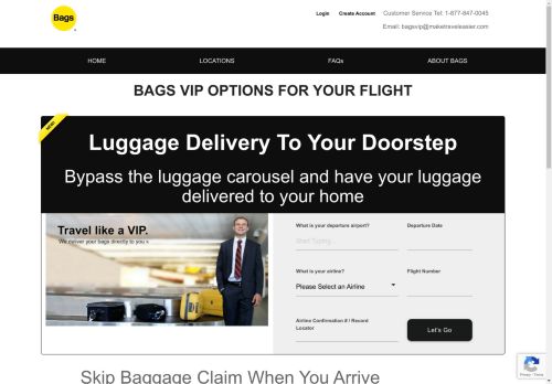 Bags VIP Luggage Delivery capture - 2025-04-17 03:18:34