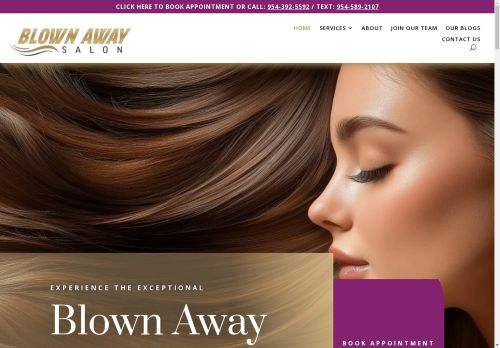 Blown Away Hair Salon capture - 2025-04-17 03:20:17