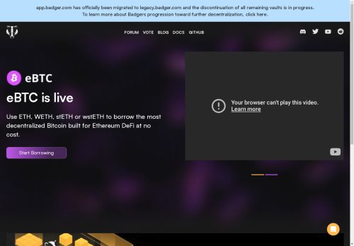 Badger Finance capture - 2025-04-17 03:48:34