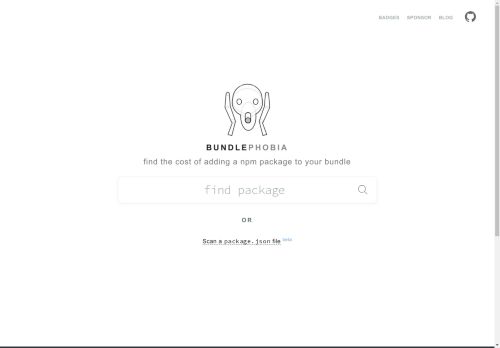 Bundlephobia capture - 2025-04-17 04:09:28