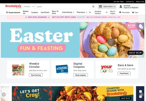 Brookshire's Food & Pharmacy capture - 2025-04-17 04:17:22