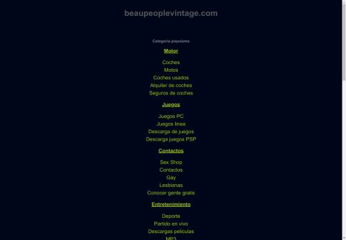 Beau People Vintage capture - 2025-04-17 04:25:17