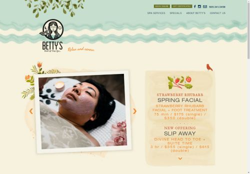 Betty's Bath & Day Spa capture - 2025-04-17 04:54:11