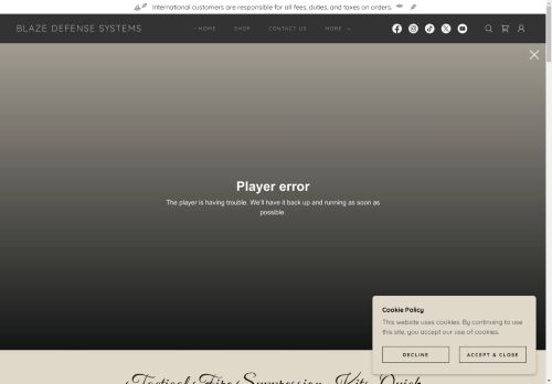 Blaze Defense Systems capture - 2025-04-17 05:52:48