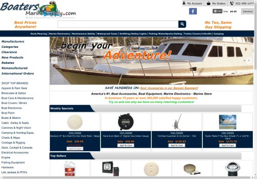 Boaters Marine Supply capture - 2025-04-17 07:22:22