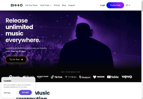 Ditto Music capture - 2025-04-17 08:50:50