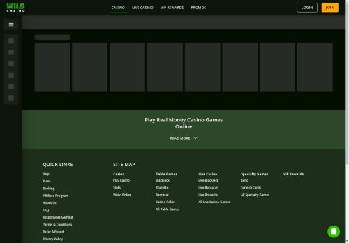 Wild Casino capture - 2025-04-17 08:50:50