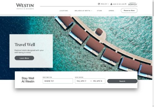 Westin Hotels capture - 2025-04-17 09:10:38