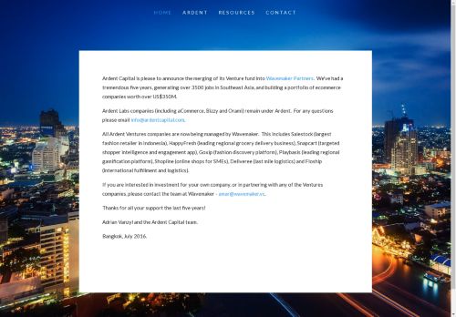 Ardent Capital capture - 2025-04-17 10:40:57