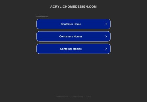 Acrylic Home Design capture - 2025-04-17 10:45:44