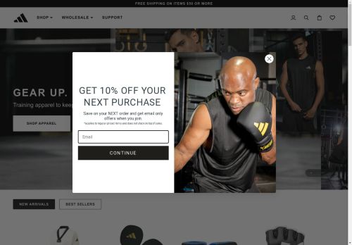 Adidas Combat Sports capture - 2025-04-17 10:52:42